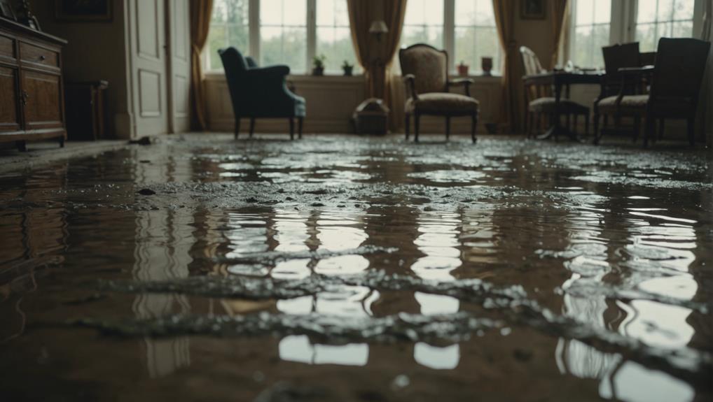 Professional mold remediation equipment and setup in Lake City MI home